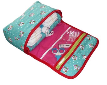 Changing bag and changing mat set - BLOSSOM - Diaper bag