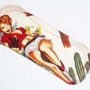 Washable Panty Liner (Mini) - PIN-UP CoW-GiRL - zero waste - Eco-friendly panty liner