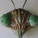 Praying Mantis Mask Paper Pattern | Halloween Insect Costume (PDF) - Etsy