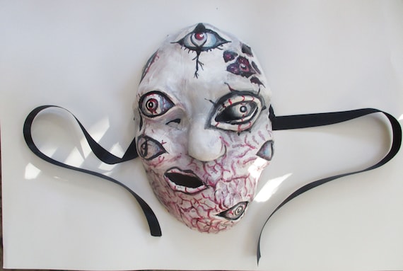 Máscara de terror eyeball máscara de monstruo papel mache - Etsy España Máscara de terror eyeball máscara de monstruo papel mache - Etsy España