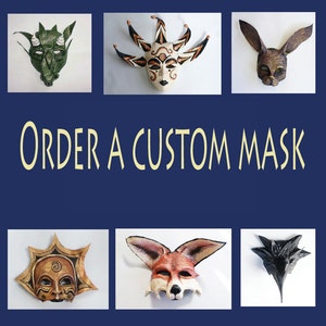 Custom Mask Commission, unique design, special order