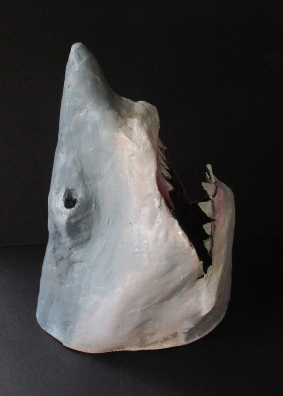 Tolle weiße Hai Maske Gesichtsmaske tragbar Hai - Etsy.de