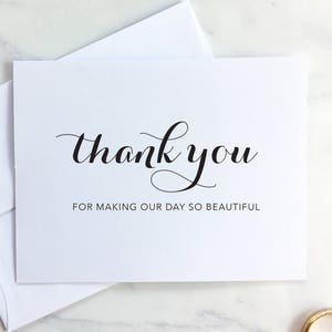Merci d'avoir fait de notre journée une si belle carte - pour les décorateurs, les coiffeurs et les maquilleurs, et plus encore