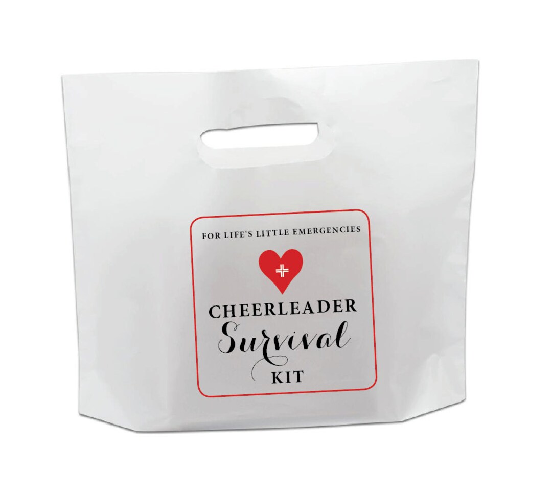 Cheerleader Survival Kit Stickers DIY for Life's Little Etsy