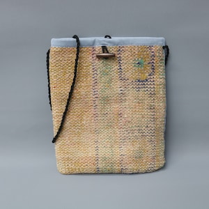 Kilim Bag, Traditional Bag, Chic Bag, Women Casual Kilim Bag, Handmade Rug Bag, 12x14, Best Gift For Her, Woven Bag, Makeup Bag,
