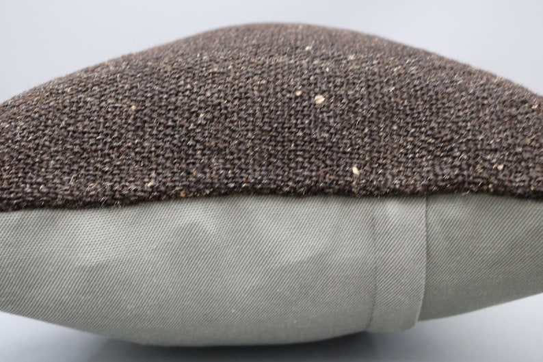 Cushion Case 2671 40x60 cm,Throw Pillow,Turkish Pillow,Pillow,Decorative Pillow,16x24 Brown Flat Kilim Pillow,Lumbar Pillow