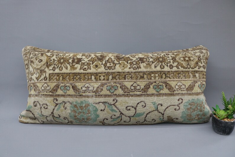 Living Room Pillow Green Pillow Rug Pillow Turkish 1600 Big Size Pillow Soft Pillow,Anatolian Pillow Yoga Pillow 16x36 Cushion Cover