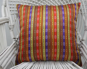 Throw Pillow Cover, Kilim Pillow Cases, Home Decor Pillow, 20x20 Gift For The Home Pillow Case, Both Sided Pillow Pillow, Striped Cushion Ca