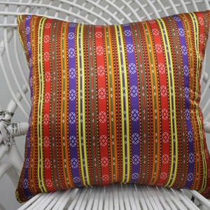 Kilim Pillow Cases, Kilim Pillow Covers, 18x18 Vintage Kilim Pillow, Both Sided Pillow Pillow, Striped Pillow Covers, Mens Gift Pillow, 13