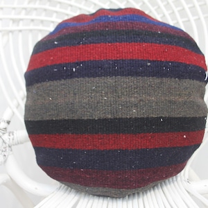 Almohada personalizada, almohadas de diseño, fundas de almohada Kilim, funda de almohada rosa 16x16, funda de almohada redonda, cojín lindo, cojín de piso, 269