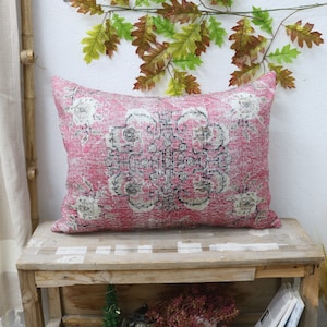 Vintage Style Pillow, Pillow for Couch, Home Decor Pillow, Cotton Pillow, Personalized Pillow, Kilim Pillow Covers, Patterned Pillows,
