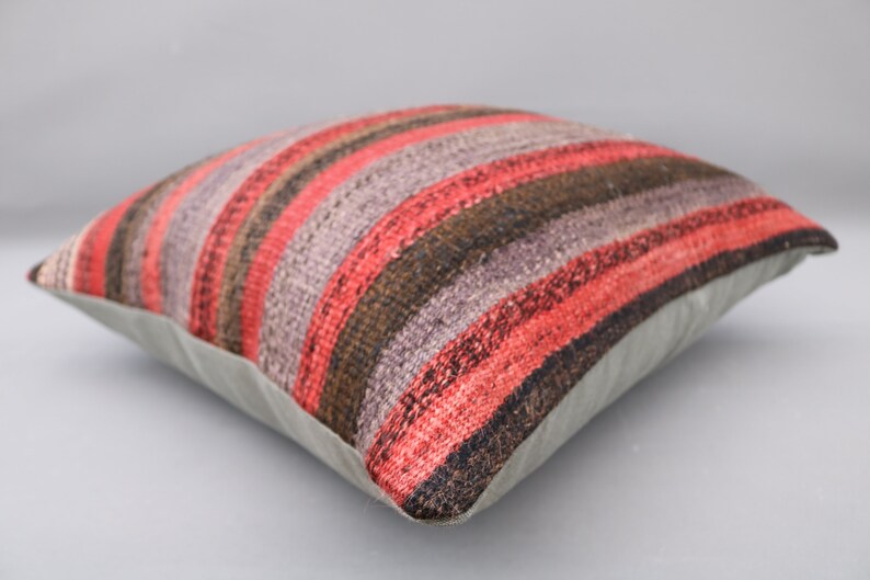 Outdoor Pillows 24 X 24 Kilim Pillow Cover Needlepoint Wool Boho Outdoor Decor Pillows Cushion Cover Red Striped Pillow Cover 2070 Bedding Home Living Jewellerymilad Com