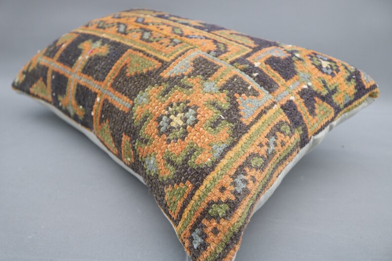 Throw Pillow,Turkish Pillow,Cushion Cover,Pillow,16x24 inch,40x60 cm,Kilim Ottoman 3227 Pillow Case,Lumbar Pillow Vintage Rug Pillow Cover