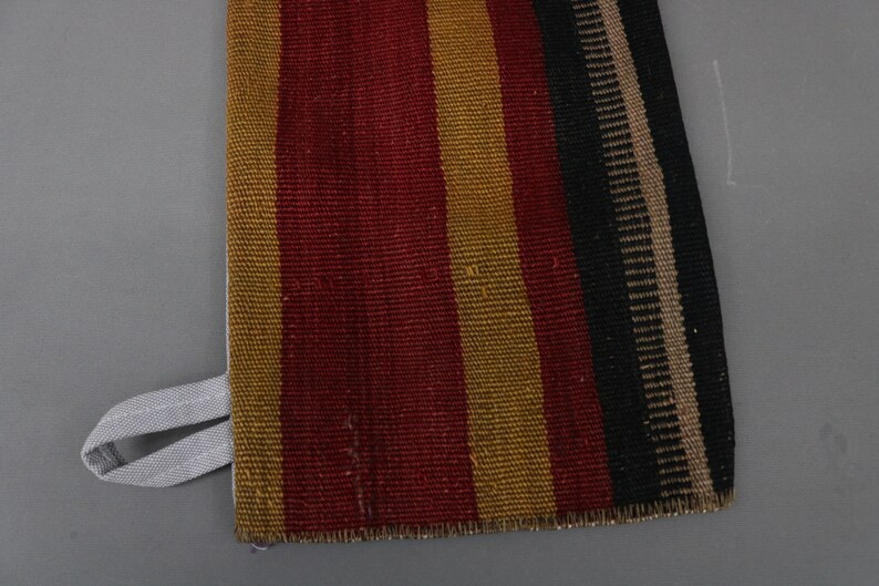 Christmas Stocking 1384 Striped Woven Stocking,Christmas Decor,Gift Stocking,Xmas Stocking Personalization Stocking,Tribal Kilim Stocking