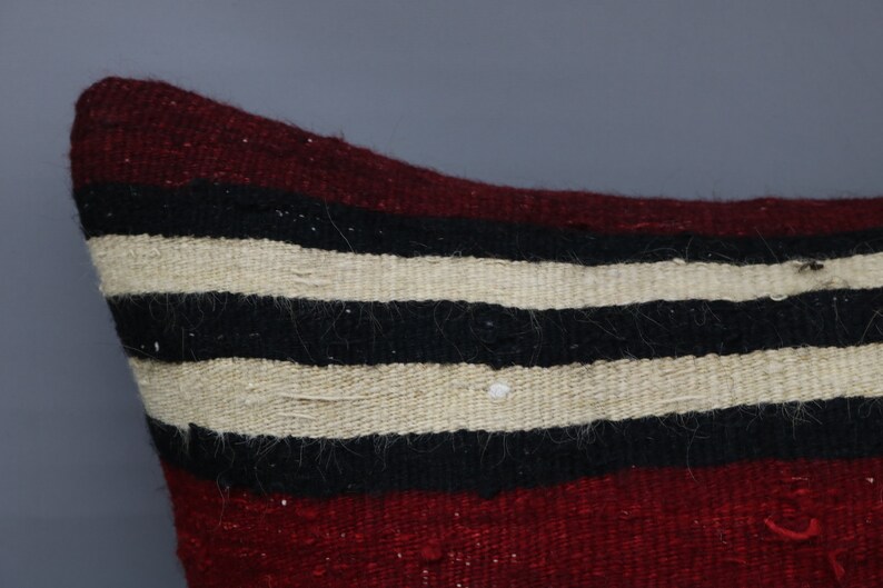 Cushion Cover 24x24 Best Home Decor Pillow Beige Pillow Striped Pillow Kilim Pillow Outdoor Pillow,Large Pillow Handwoven Pillow 2907