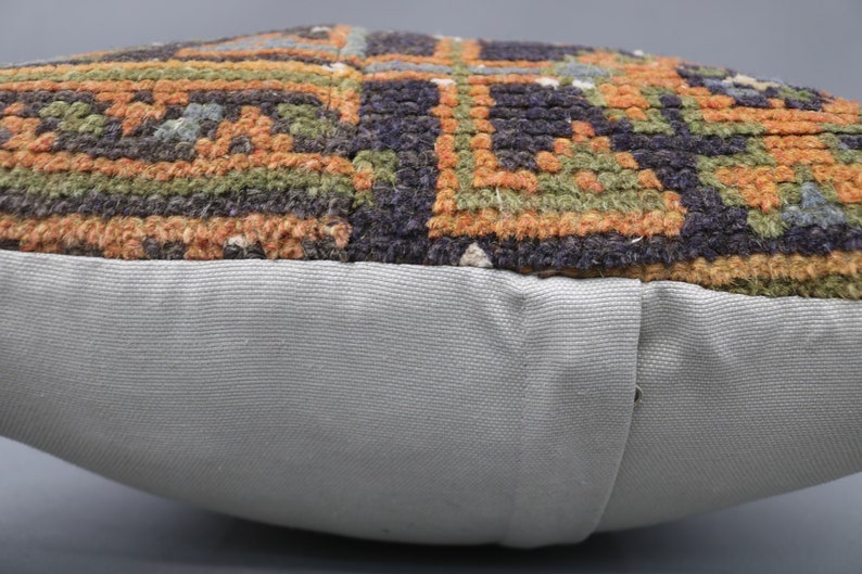 Throw Pillow,Turkish Pillow,Cushion Cover,Pillow,16x24 inch,40x60 cm,Kilim Ottoman 3227 Pillow Case,Lumbar Pillow Vintage Rug Pillow Cover