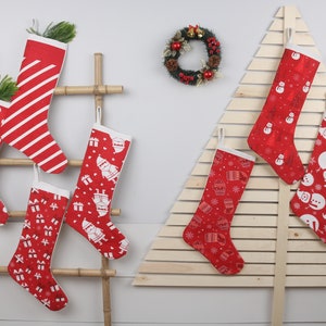 Familiekousen, kerstdecor, hangende kousen, gepersonaliseerd cadeau, ornamentkousen, aangepast kerstcadeau, handgeweven kous,