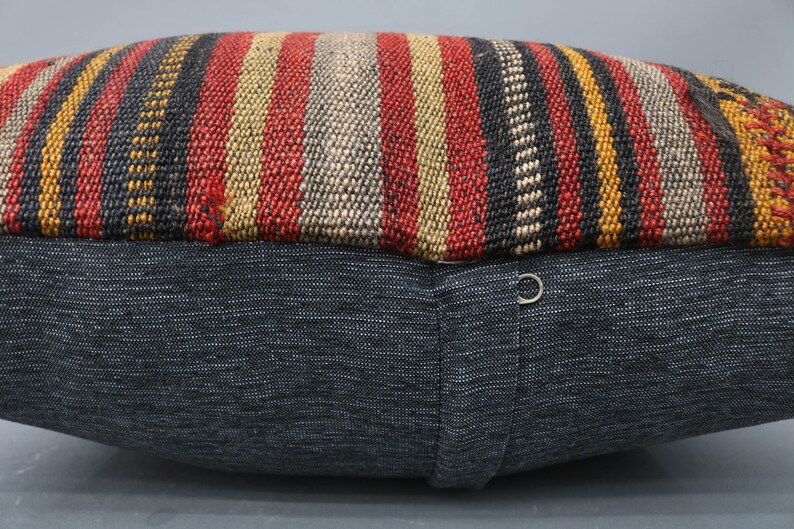 Striped Pillow 4936 20x20 Anatolian Pillow,Sofa Pillow Covers,Throw Pillow,Red Pillow Turkey Kilim Pillow Decorative Pillow,Best Pillow