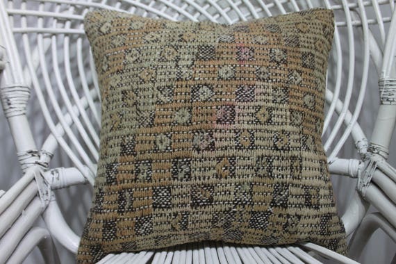 Turkish Pillow Designer Pillows Kilim Pillow Cases 16x16 Custom