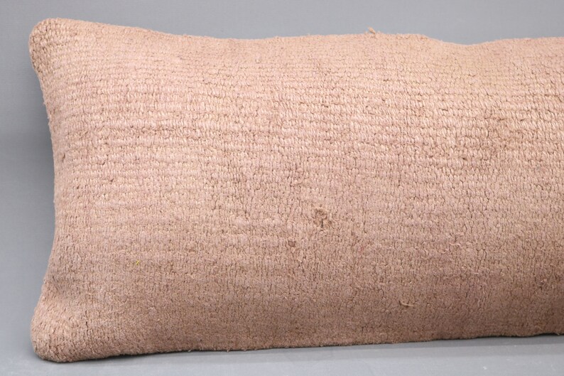 Handwoven Pillow Cover Outdoor Pillow,Cushion Cover,30x120 cm,Throw Pillow Cover 12x48,Kelim Kussen,Woven Pillow,12x48 Bedroom Pillow 372