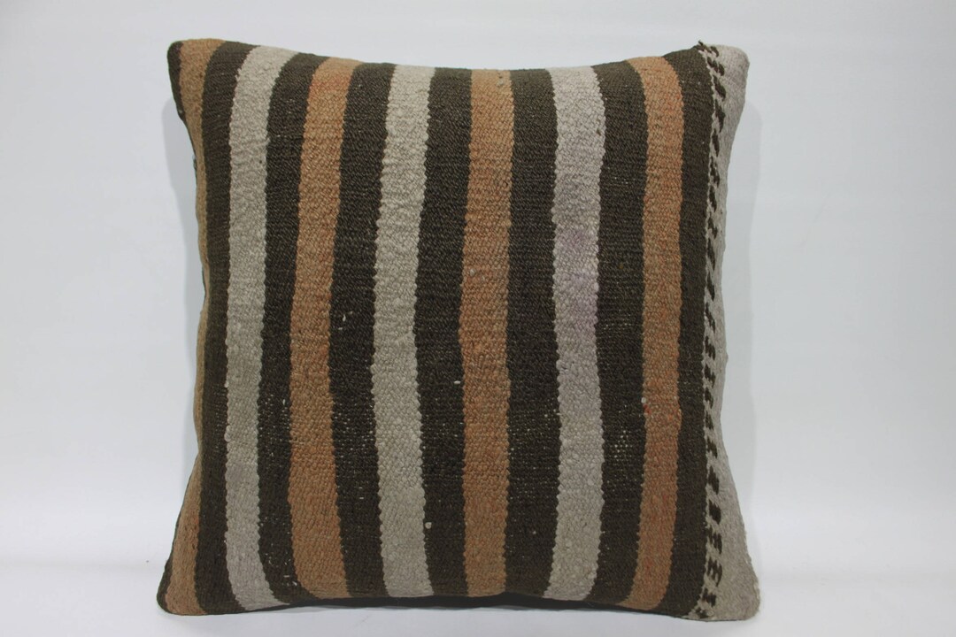 Antique Pillows, Kilim Pillow Covers, Kilim Pillow Cases, 16x16 Couch