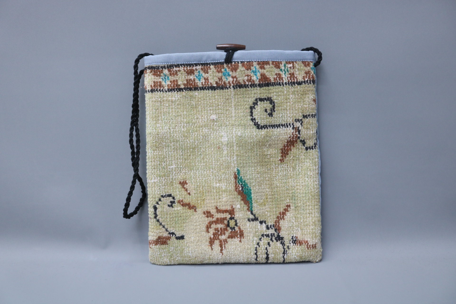 Kilim Bag, Bags For Women, Weekender Bag, Personalized Gift, Handmade Vintage Bag, 12x14, Handmade Rug Bag, Best Gift For Her, Woven Bag,