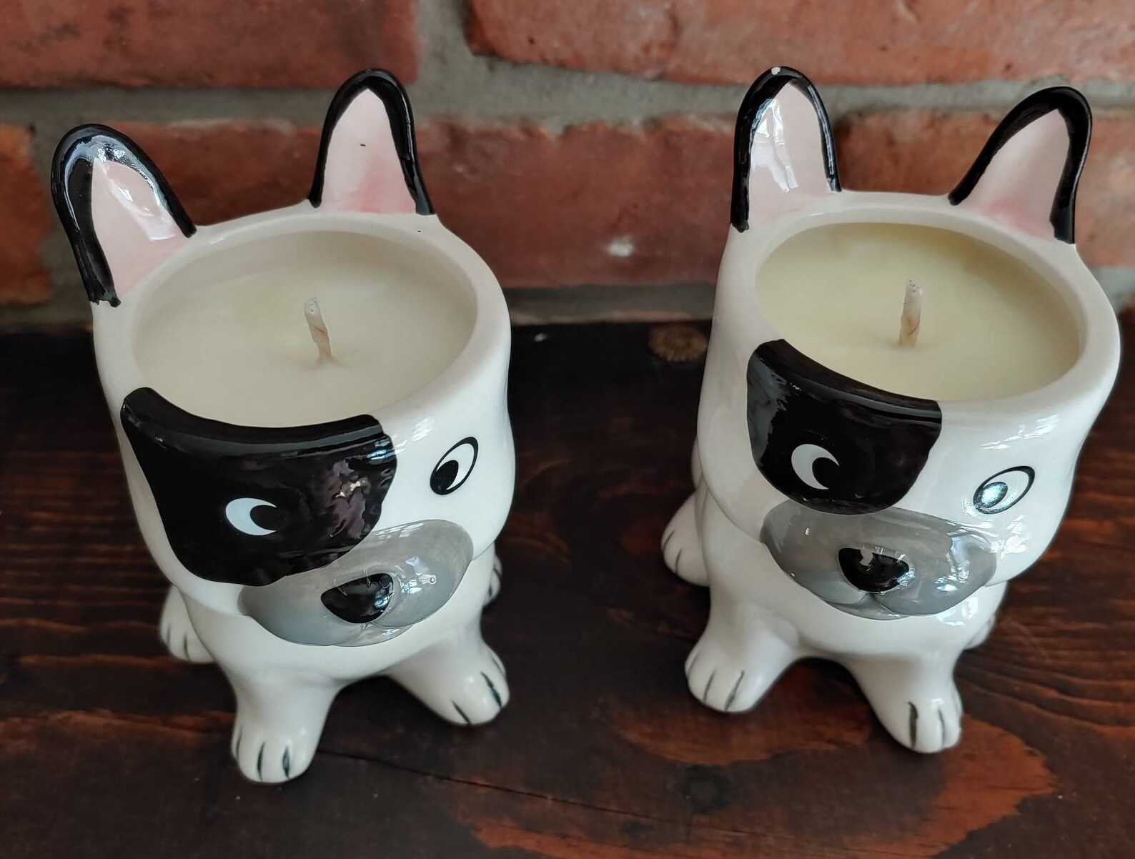 Cute Spotted Puppy Soy Candle Dog Lover Candle New Puppy Etsy
