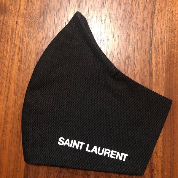 Saint Laurent Face Mask