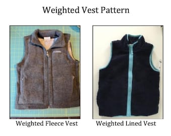 Gewichtetes Weste-Muster