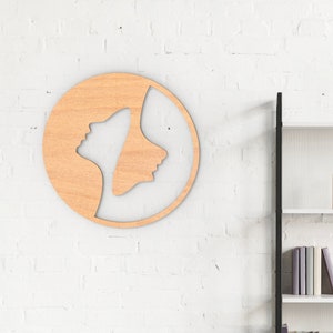 Yin Yang Wall Art, Housewarming Gift, Wall Decor, Wall Hanging, Yoga Wall Decal, Spiritual Gift, Spiritual Décor, Spiritual Gifts