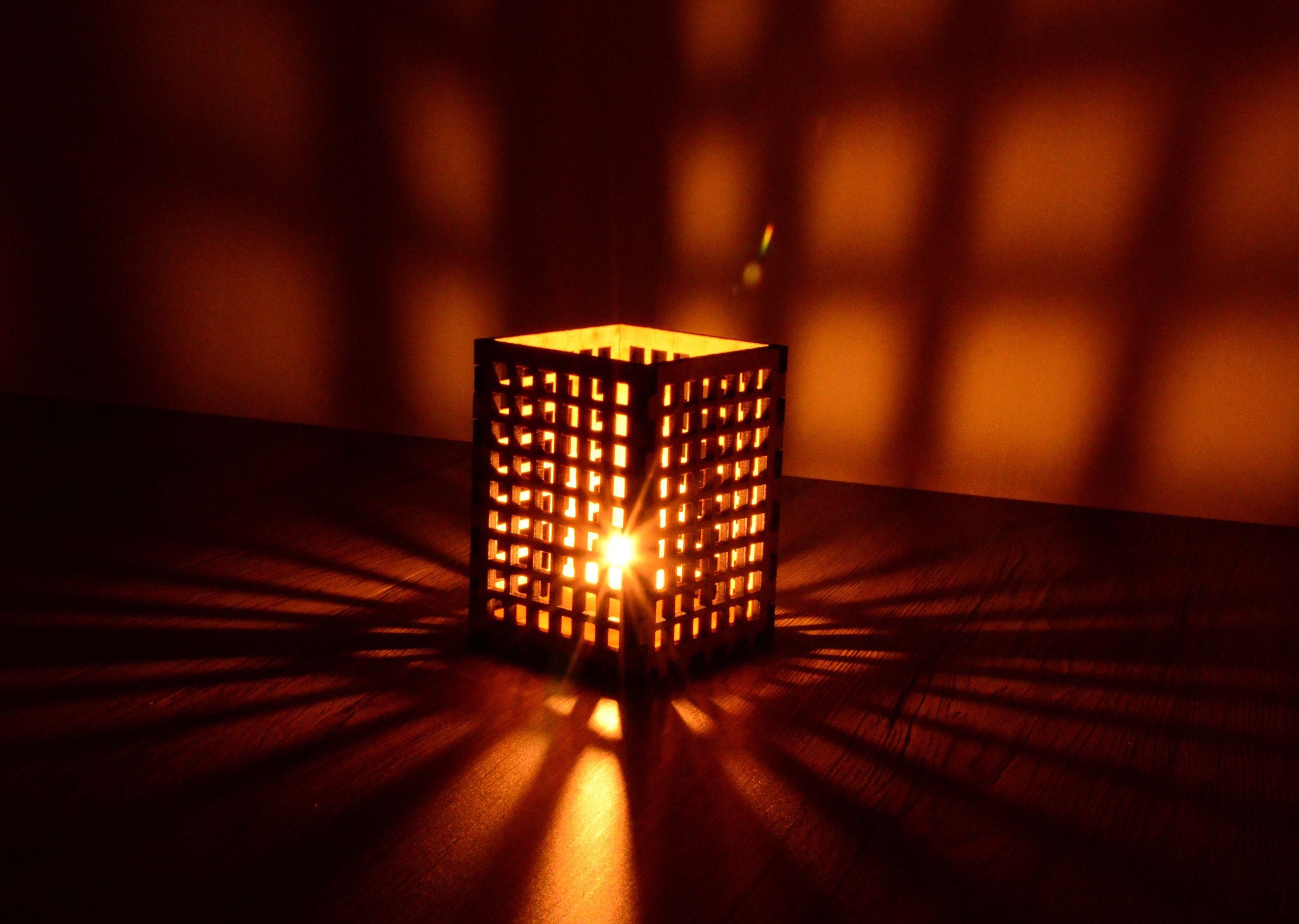 Wood Candle Holder Centerpiece Rustic Candle Holder Vintage Etsy