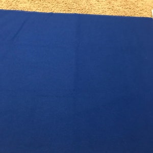 Royal Blue fabric piece