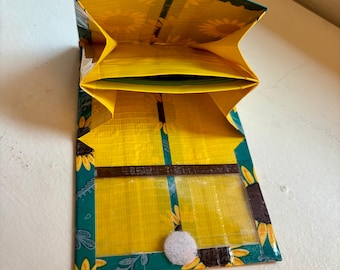 Sunflowers Duct Tape Bifold Wallet