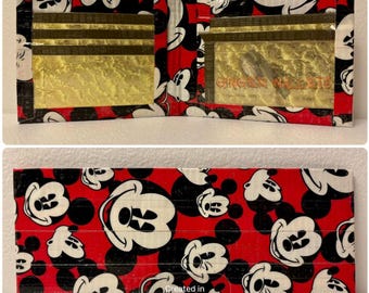 Mickey Mouse Duct Tape Bifold Wallet