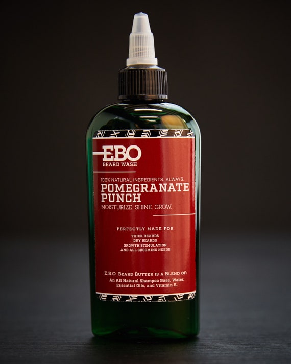 EBO Beard Wash Pomegranate Punch - Etsy