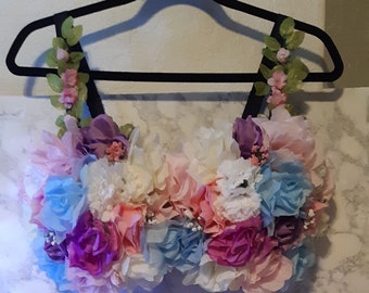 White cherry Floral maternity set
