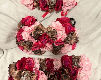 Floral maternity set