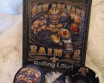 Saints tray set