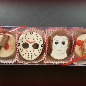 Horror Chocolate Covered Cookies