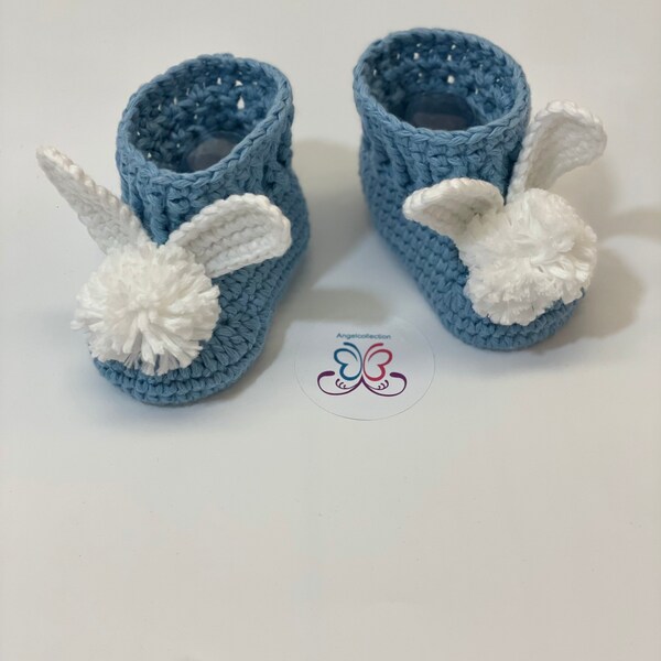 Baby Boy Booties Etsy