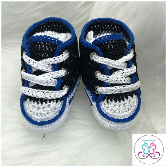 baby boy black converse
