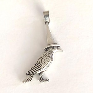 3 Pc Set, Large Witchy Raven Pendants