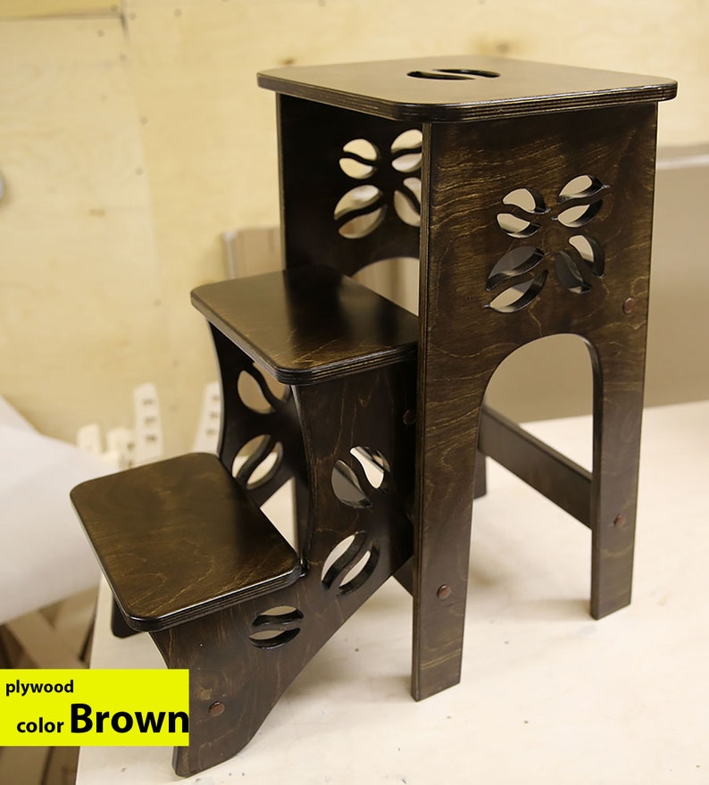 Stepladder StepStool Stool Ladder Foot Stool Etsy