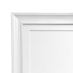 Scandi White Photo Frame with White Mount