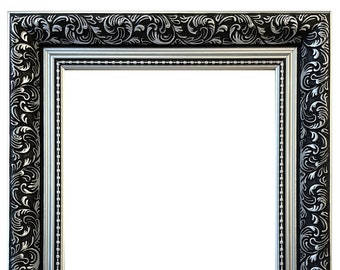 Dahlia Silver Photo Frame, Ornate Picture Frame