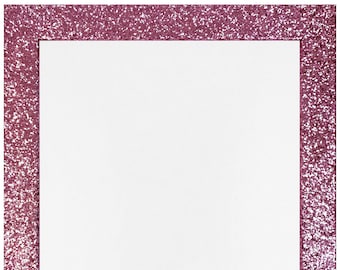 Cabaret Pink Photo Frame, Pink Glitter Frame, Pink Picture Frame, Poster Frame, Frame for Prints, Frame for Pictures, Pink Sequin Frame