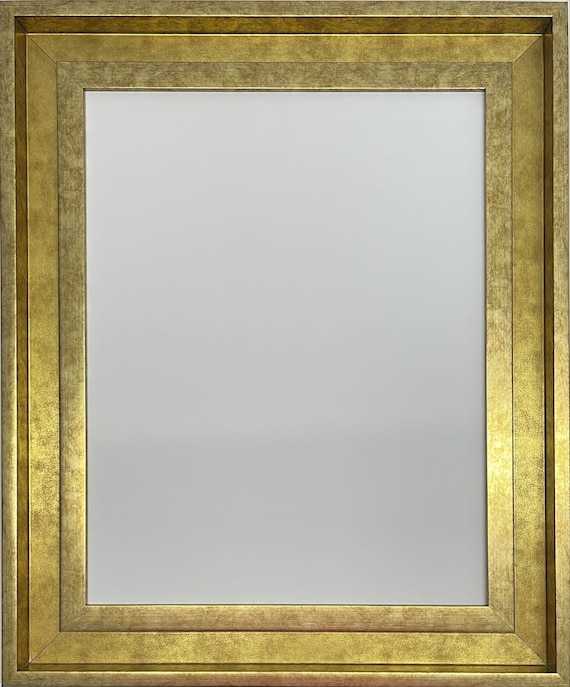 Shoreditch Antique Gold Picture Frame: Exhibition Style, Custom Sizes