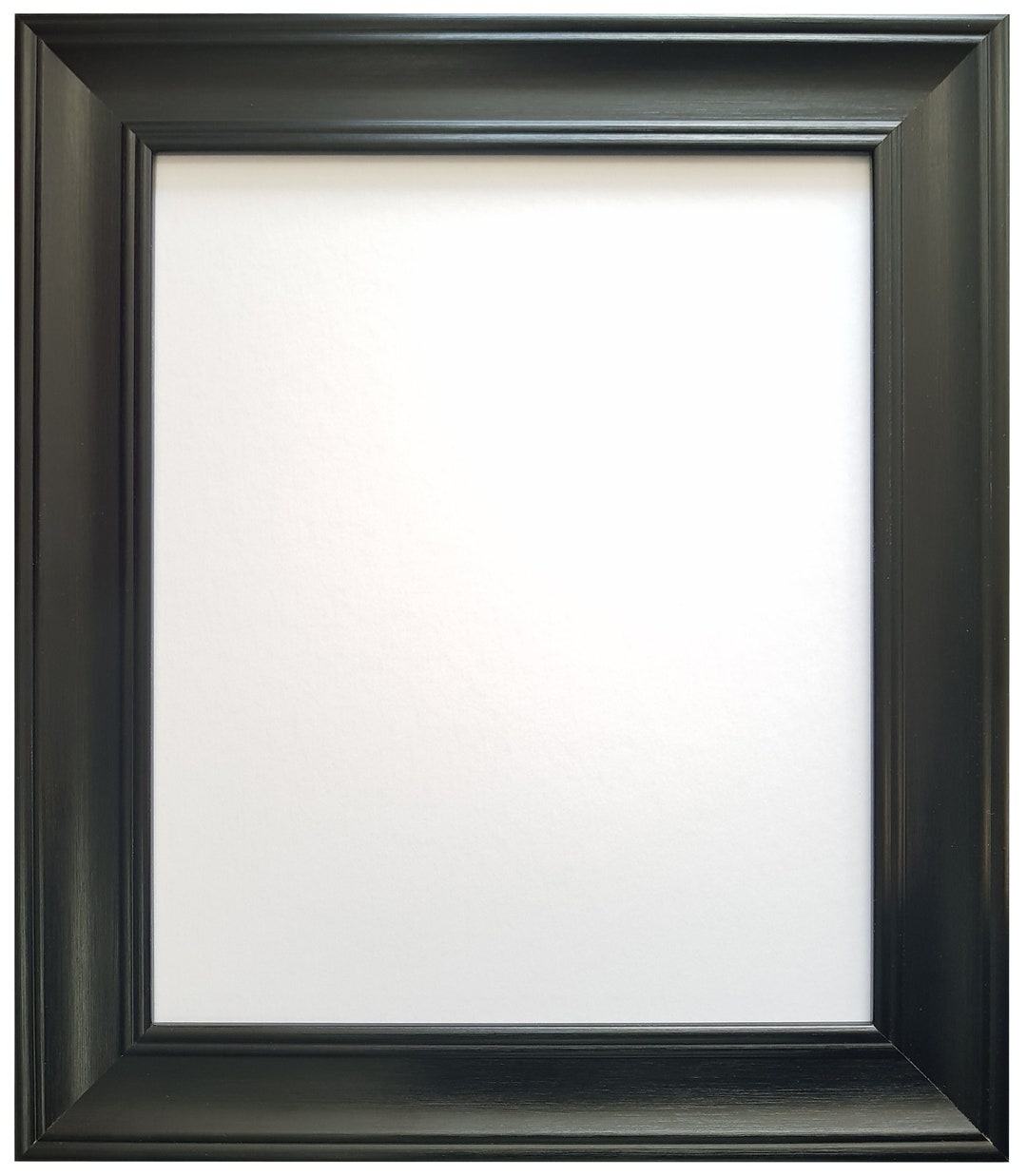 Scandi Black Photo Frame, vintage Black Picture Frame, Black Distressed Picture Frame, Poster