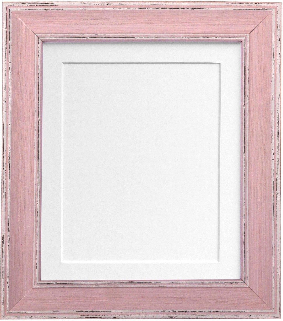 アートポスター　OAK　Art Frame　Pink × Overlap Pink With Peach Diamond' Fine Art Print Framed with
