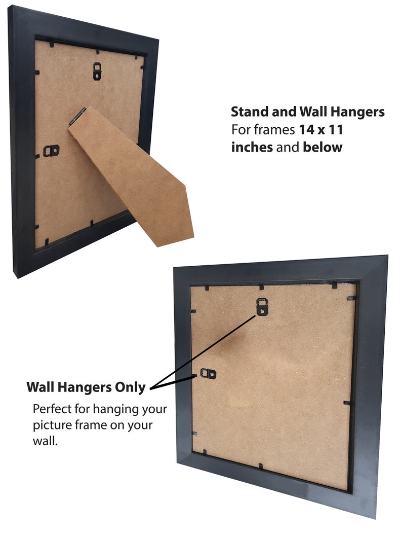 Crown Black Wooden Picture Frame: Distressed Bobbin Design image 6